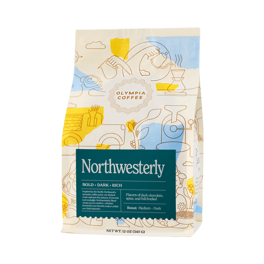 Northwesterly Blend 12 oz - Coffee Selection for Fresh Daily Preparation