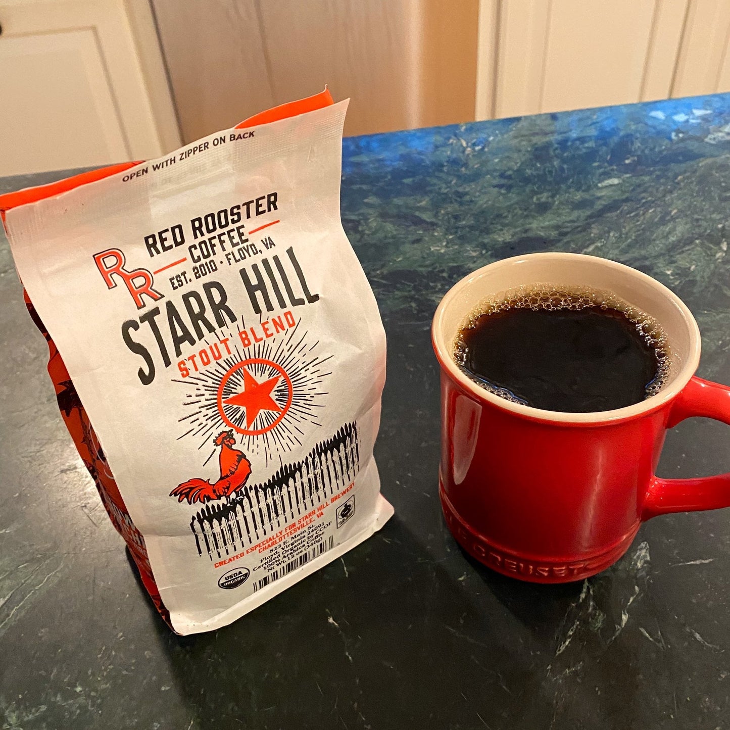Organic Starr Hill Stout Blend - Coffee Selection for Fresh Daily Preparation