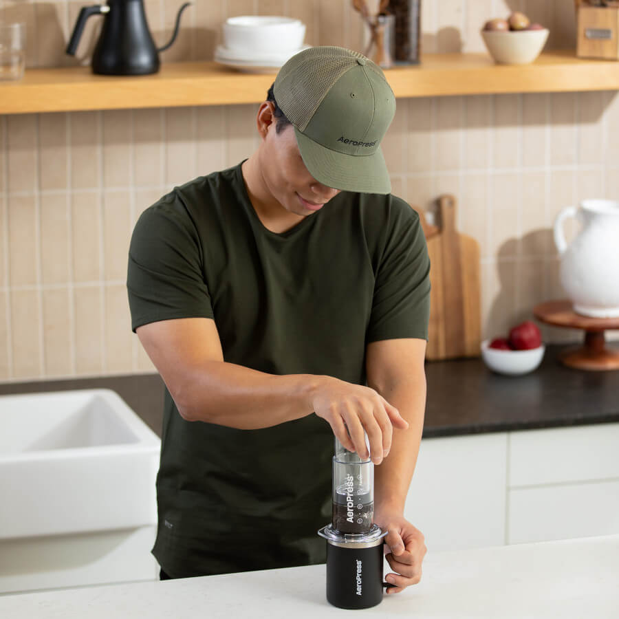 AeroPress Hats - Brewing Companion for Home Coffee Routines